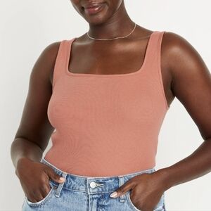 XL • Old Navy • Ultra-Crop Rib-Knit Tank Top